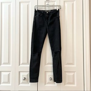 TOPSHOP Jamie distressed jeans W28 L32
